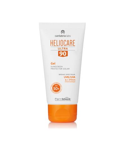 Heliocare Ultra 90 Gel Spf 50+ Sunblock | واقي شمس هيليوكير على شكل جل لجميع أنواع البشرة